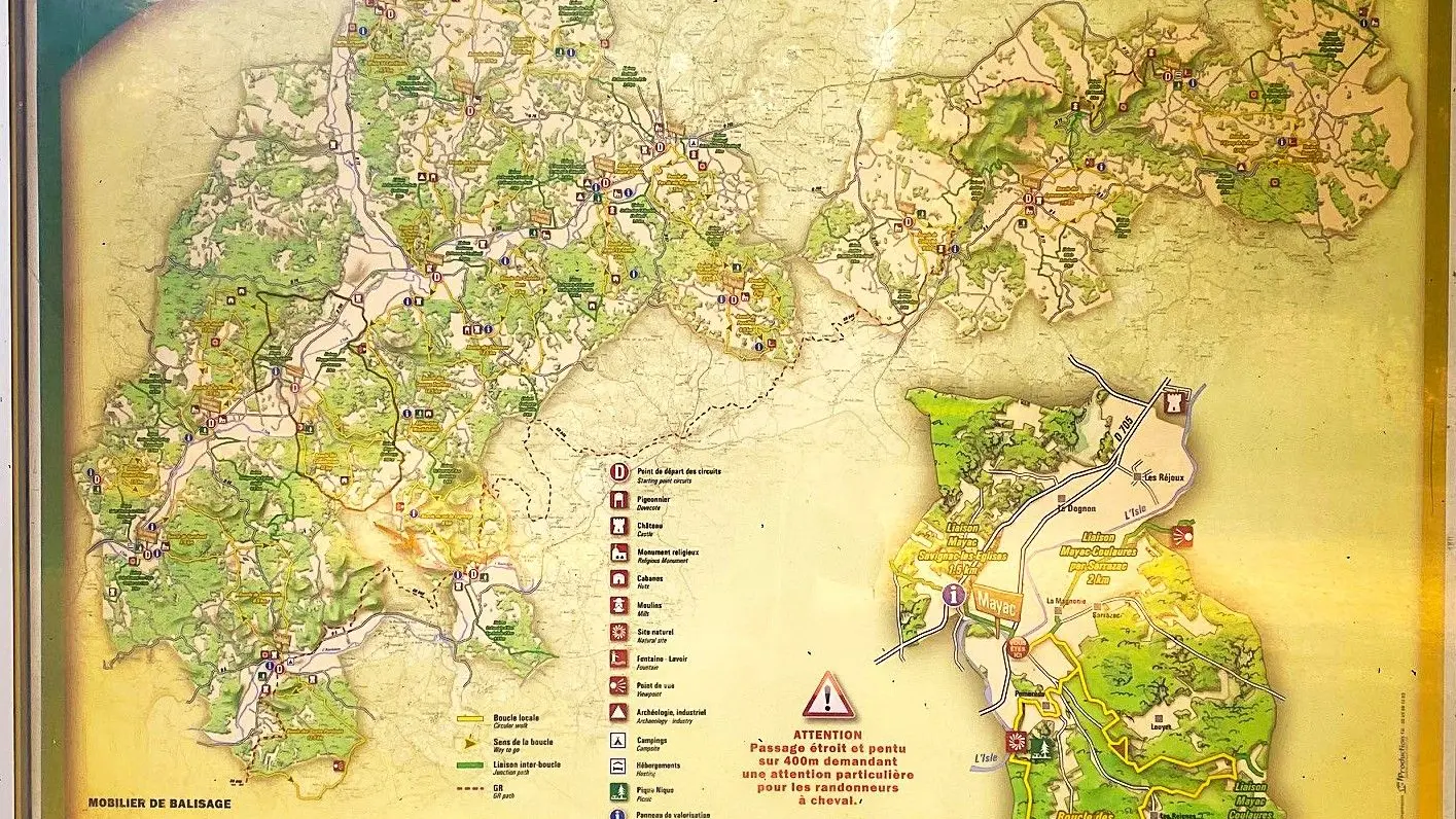 MAYAC-Boucle des Chambrettes-Panneau d'appel