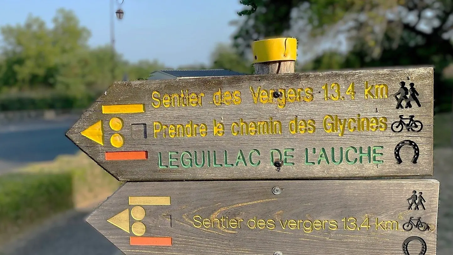 MENSIGNAC-Boucle des vergers-Signalétique