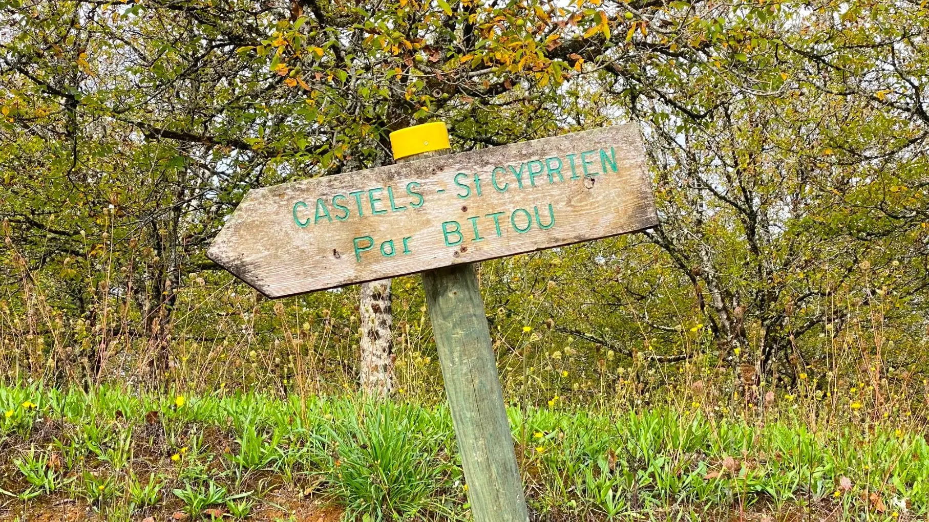 MEYRALS-Boucle de Bitou-Signalétique