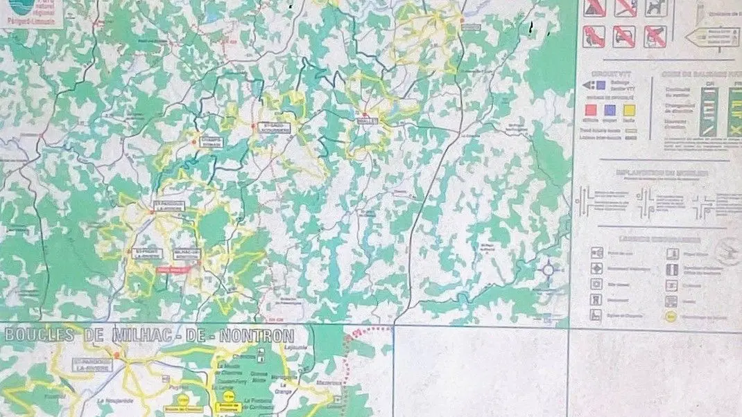 MILHAC-DE-NONTRON-Boucle de Chadeuil-Panneau d'appel