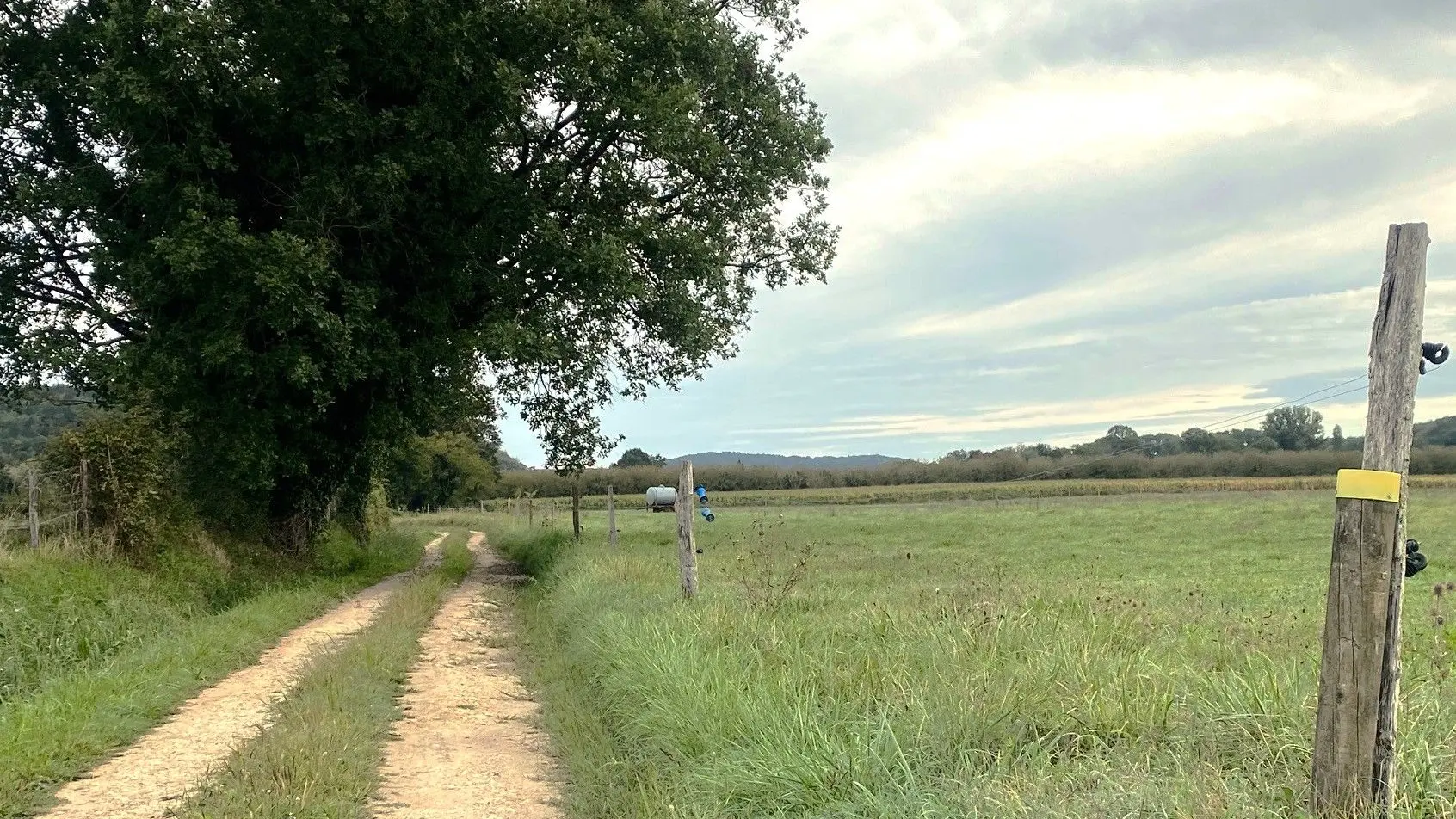 MOUZENS-Boucle de Mouzens-Chemin-poteau 2