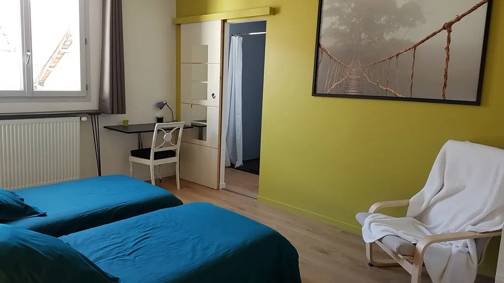 Maison d'hôtes la fabrique_st astier_ chambre Jeremie_2