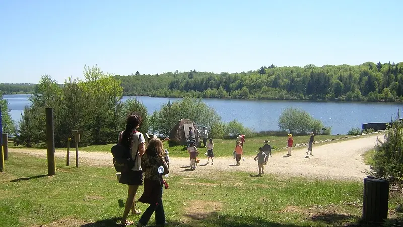 Miallet Barrage rando enfants