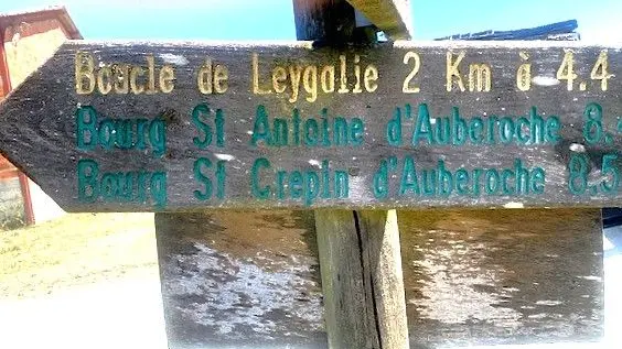Milahc d'auberoche-Boucle de leygalie-Signalétique