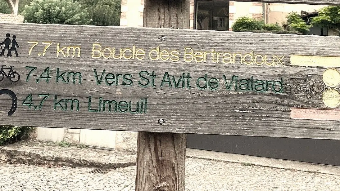 PAUNAT-Boucle des Bertrandoux-Signalétique