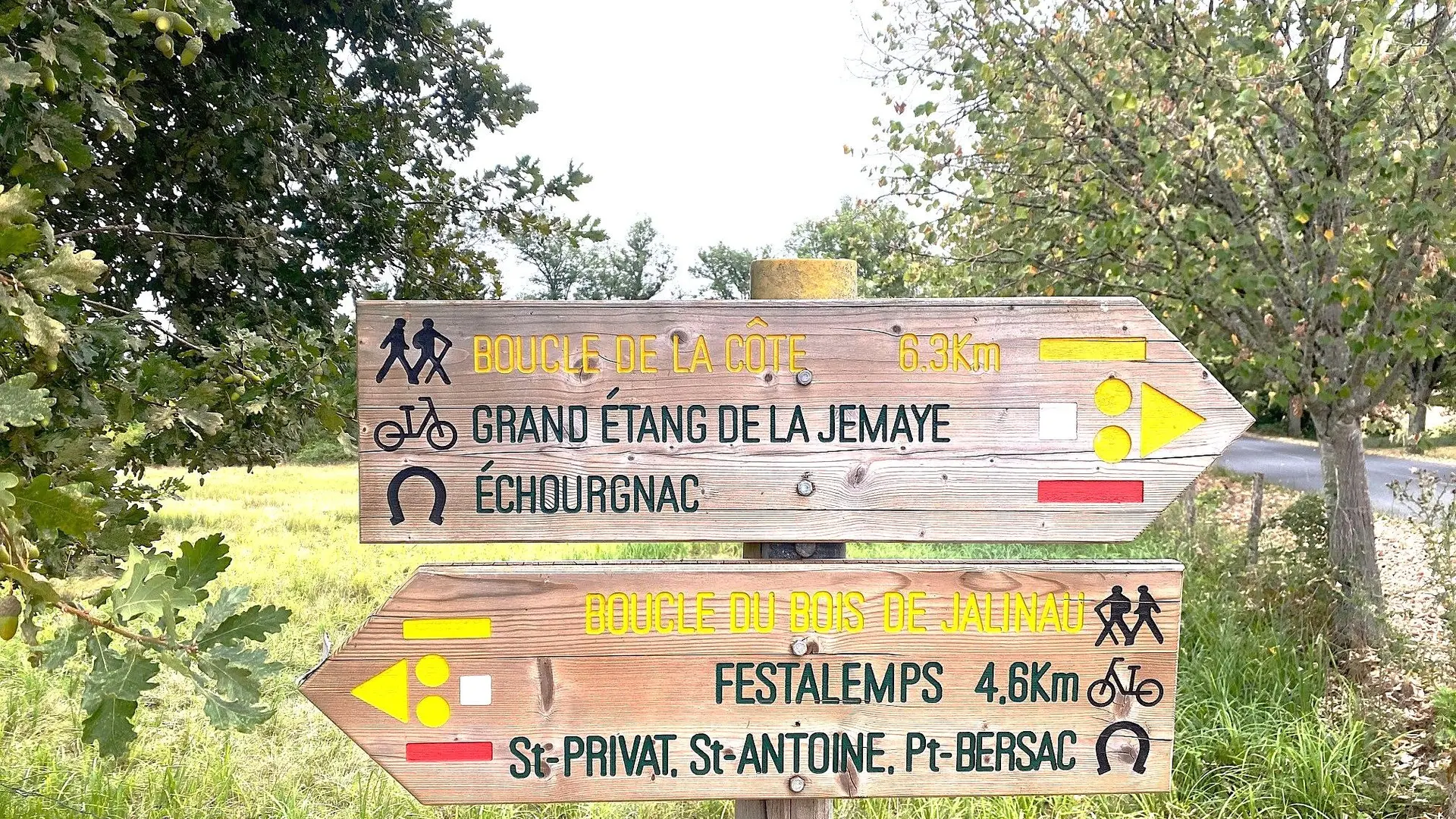 PONTEYRAUD-boucle du Bois de Jalineau-Signalétique