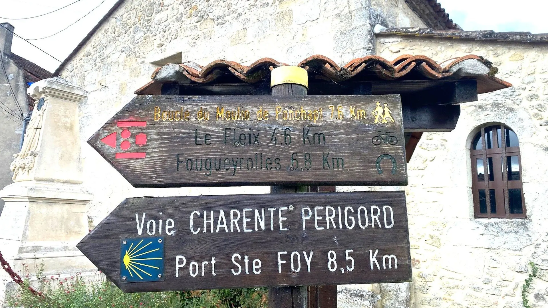 PORT-SAINTE-FOY-Boucle du Moulin-Signalétique