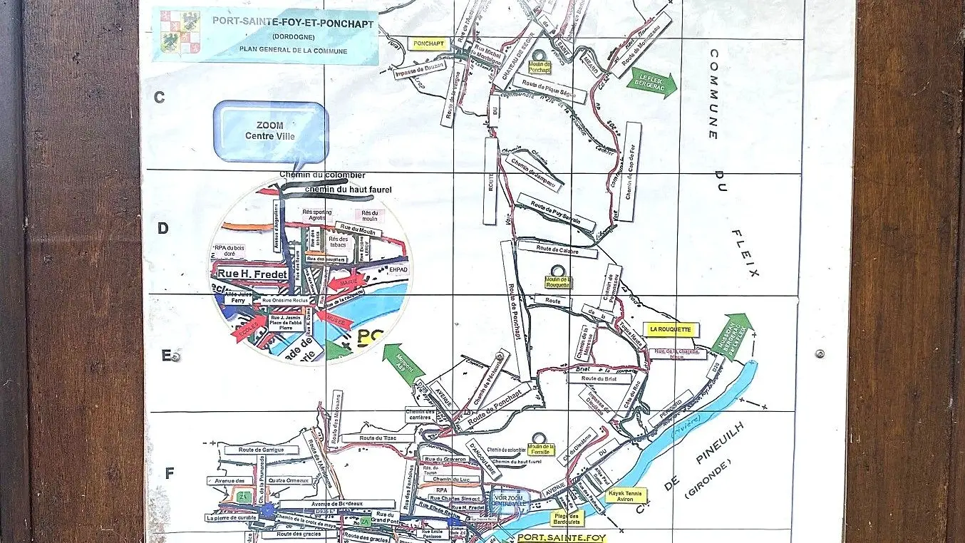 PORT-SAINTE-FOY-Boucle du Moulin-info commune