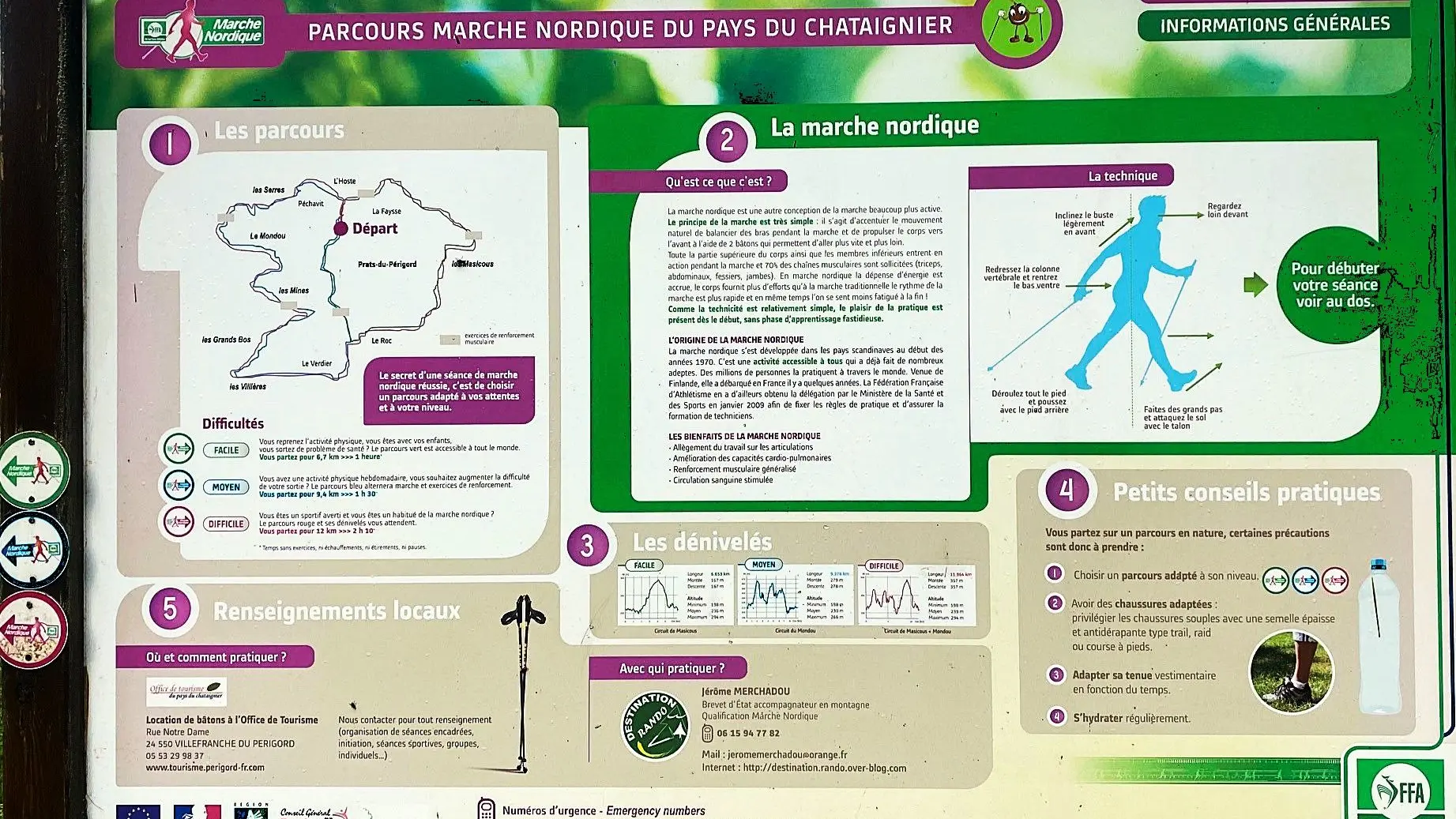 PRATS-DU-PERIGORD-Boucle des Mines-Panneau MN