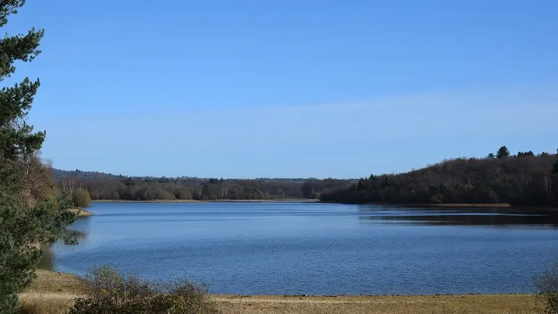 Plan d'eau de Miallet eau