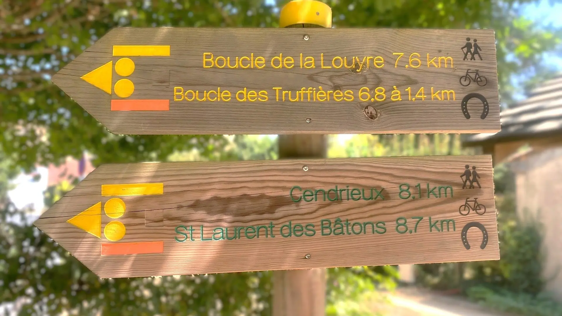 SAINT ALVERE-Boucle de la Louyre-Signalétique