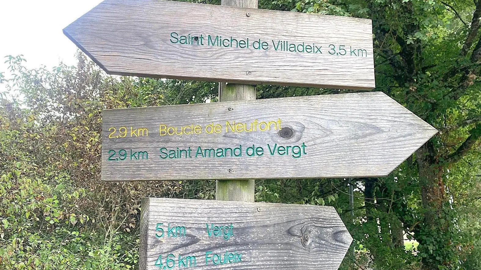 SAINT-AMAND DE VERGT-Boucle de Neufont-Signalétique