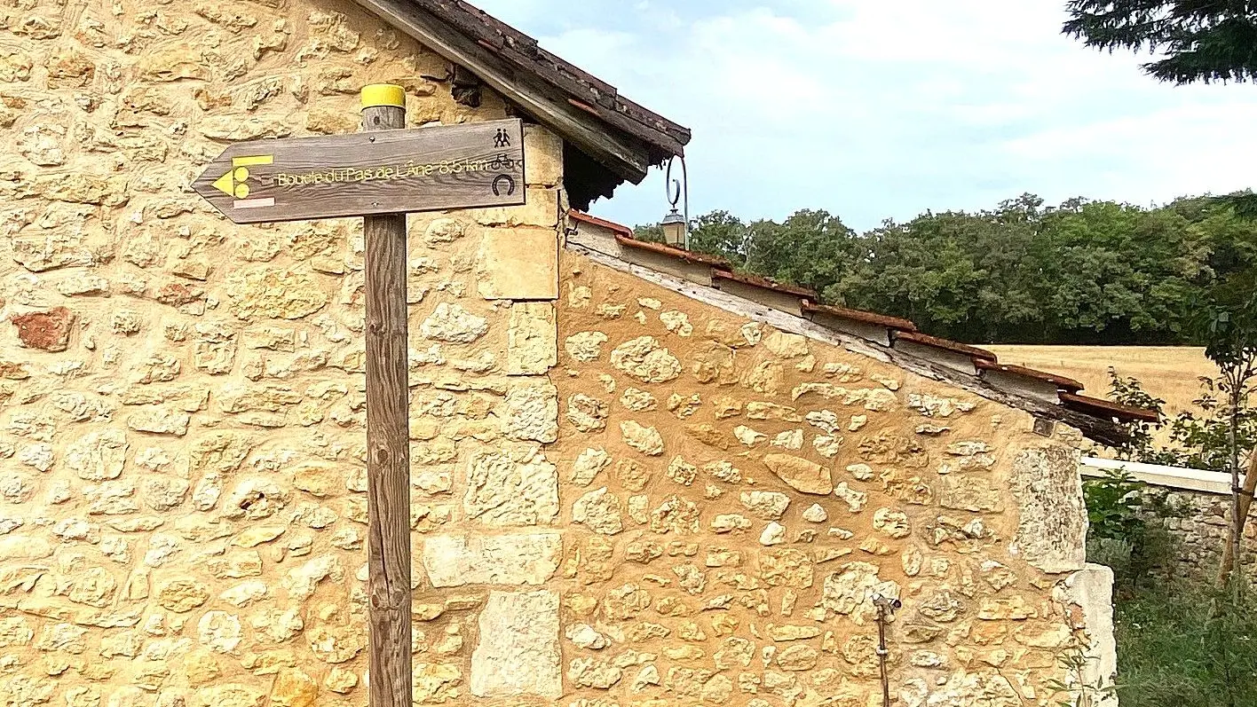 SAINT-AMAND DE VERGT-Boucle du Pas de l'Âne-Signalétique 2