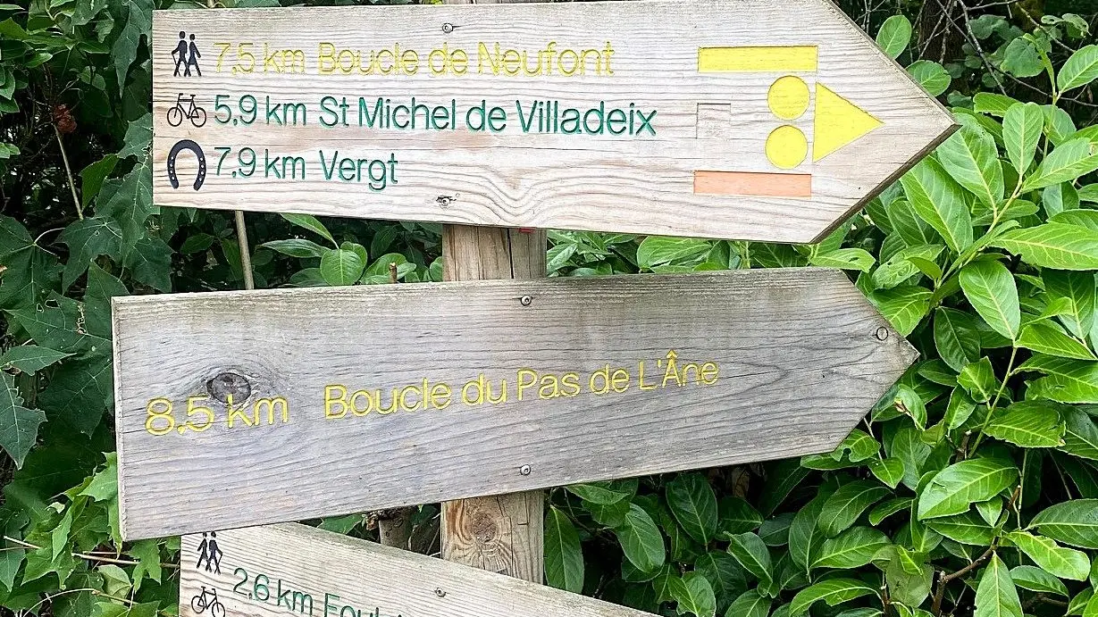 SAINT-AMAND DE VERGT-Boucle du Pas de l'Âne-Signalétique