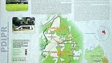 SAINT ANTOINE D'AUBEROCHE-Boucle de Puybertie-Panneau d'appel