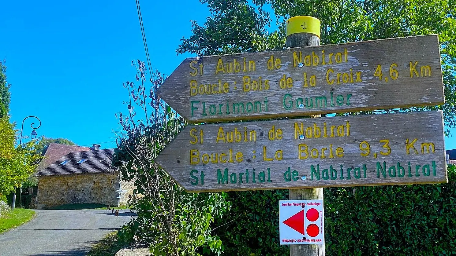 SAINT-AUBIN-DE-NABIRAT-Boucle Bois de la Croix-Signalétique