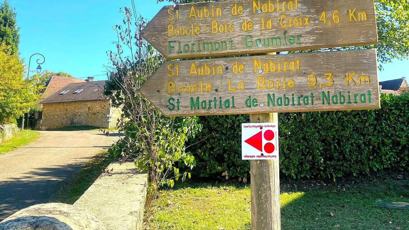 SAINT-AUBIN-DE-NABIRAT-Boucle La Borie-Signalétique