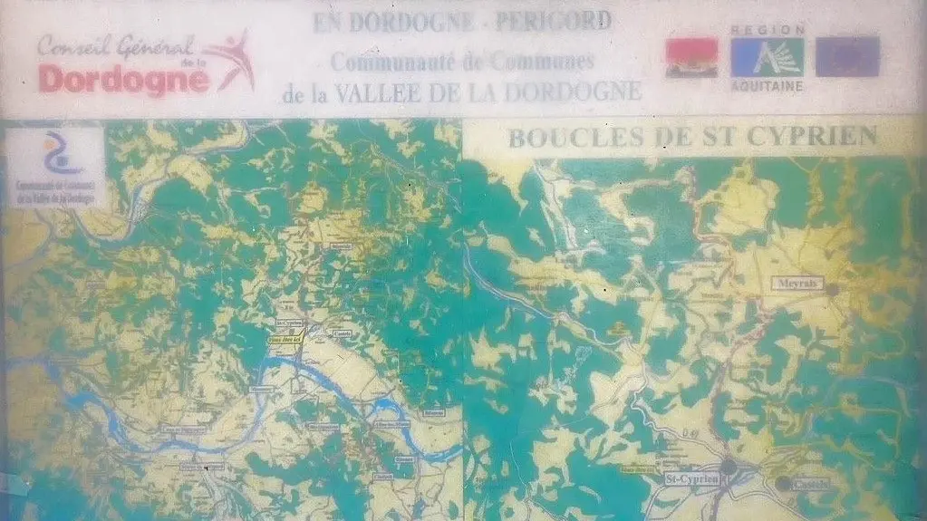 SAINT-CYPRIEN-Boucle de l'Ermite-Panneau d'appel