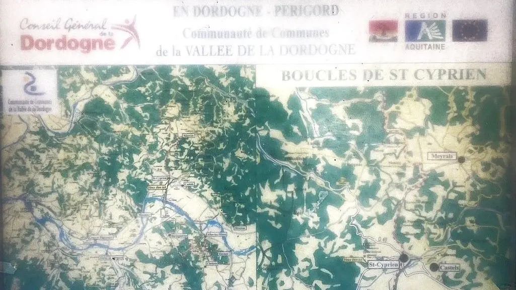 SAINT-CYPRIEN-Boucle du Garrit-Panneau d'appel