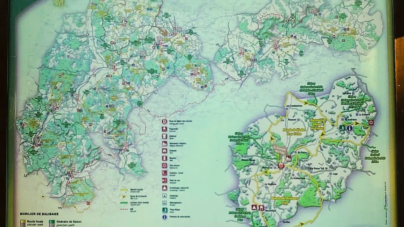 SAINT-GERMAIN-DES-PRES-Boucle des Aviateurs-Panneau d'appel