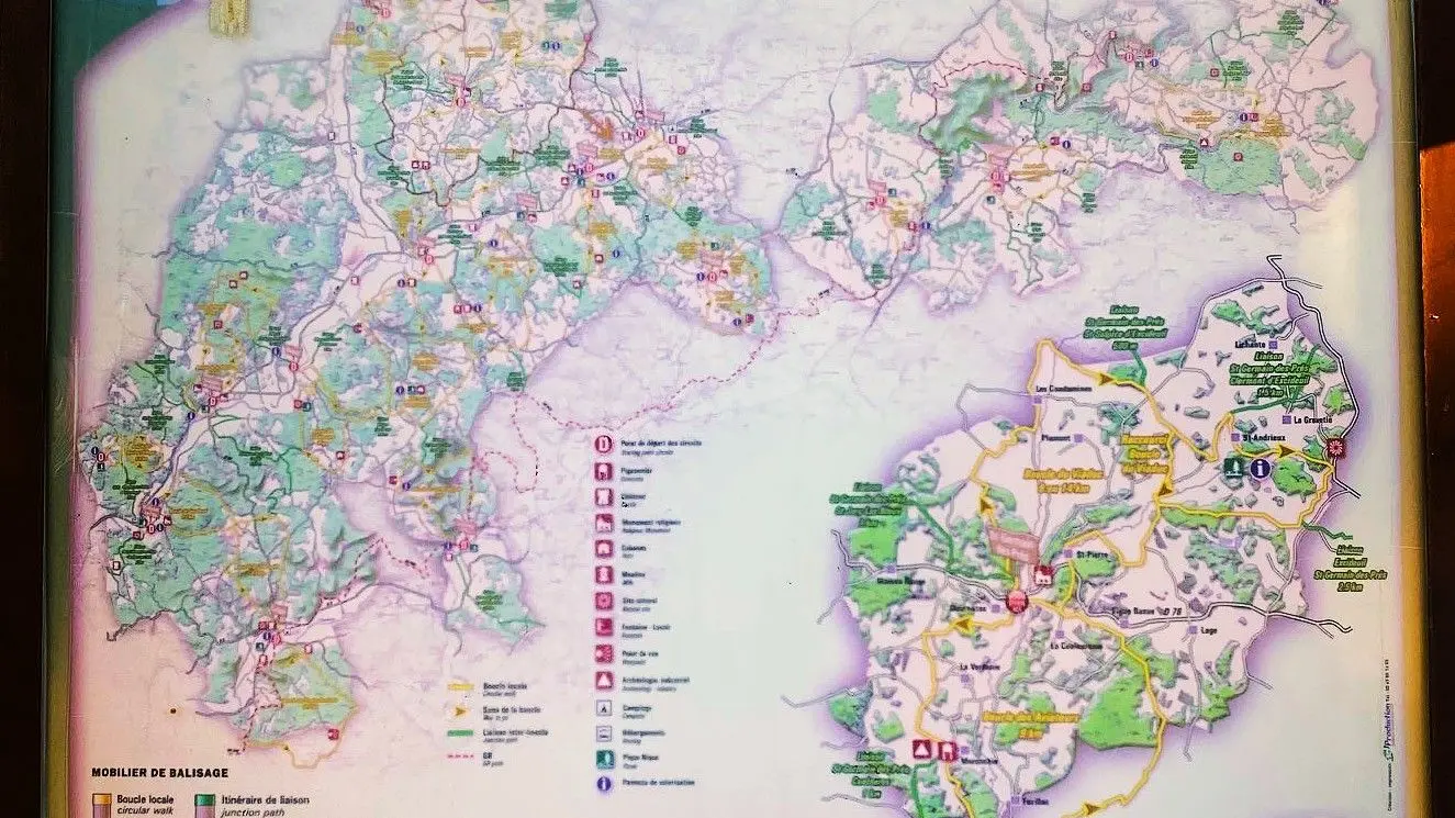 SAINT-GERMAIN-DES-PRES-Boucle du Viaduc-Panneau d'appel