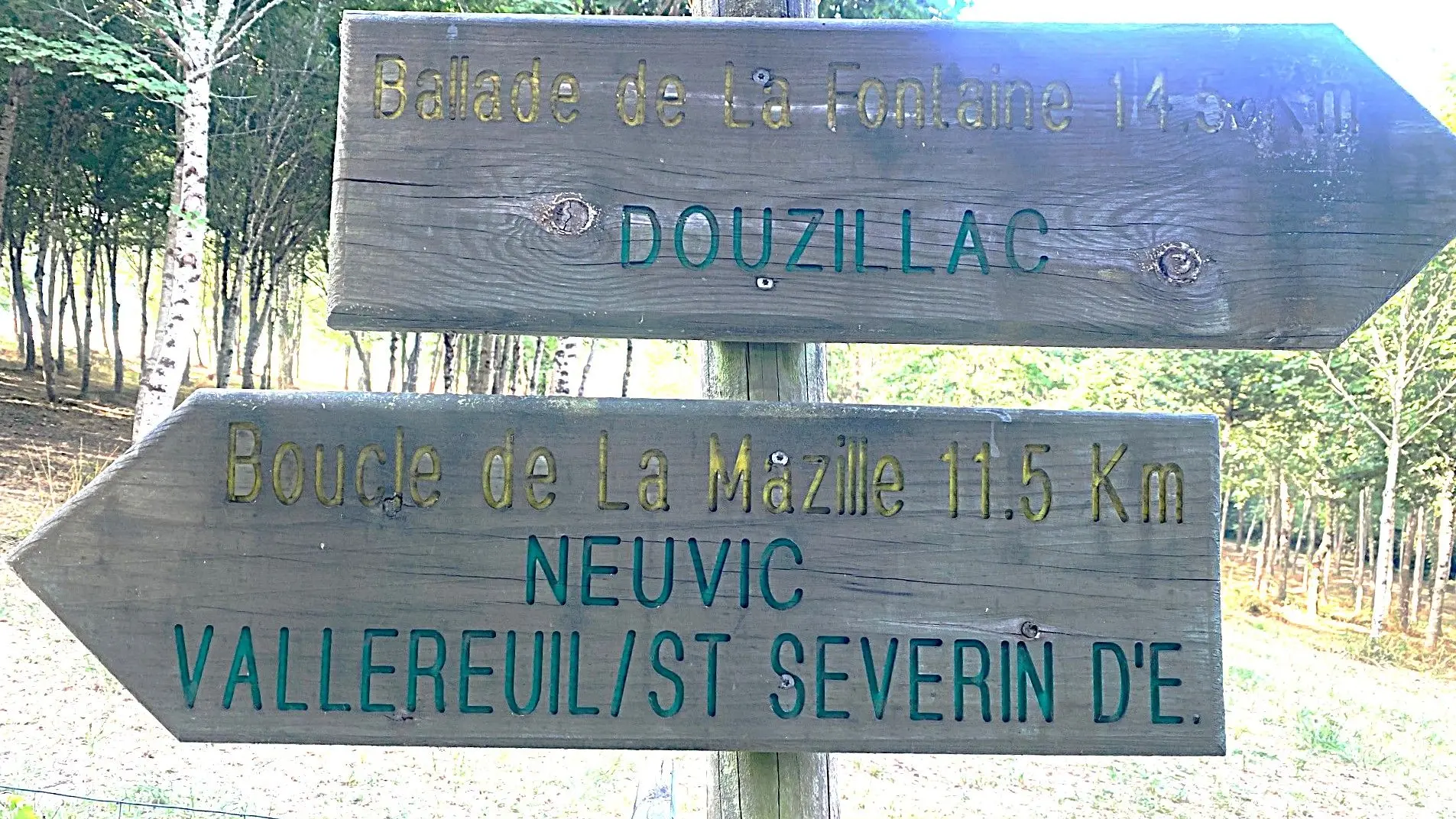 SAINT GERMAIN DU SALEMBRE-Boucle de la Mazille-Signalétique 2