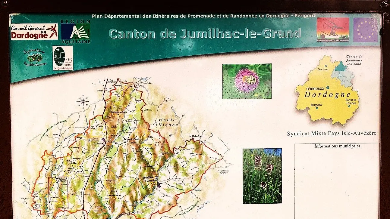 SAINT-JORY-DE-CHALAIS-Boucle du Pont Vieux-Panneau d'appel