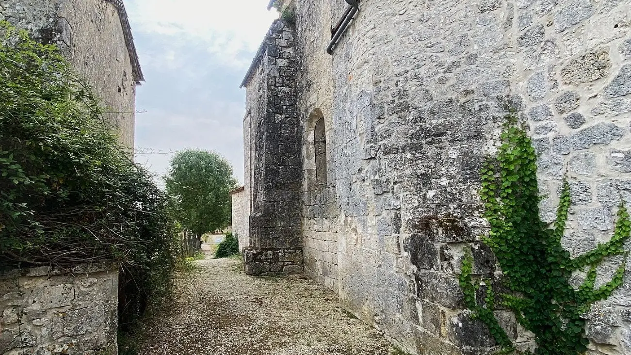 SAINT-JULIEN D'EYMET-Boucle du Pas de l'Âne-Eglise 2
