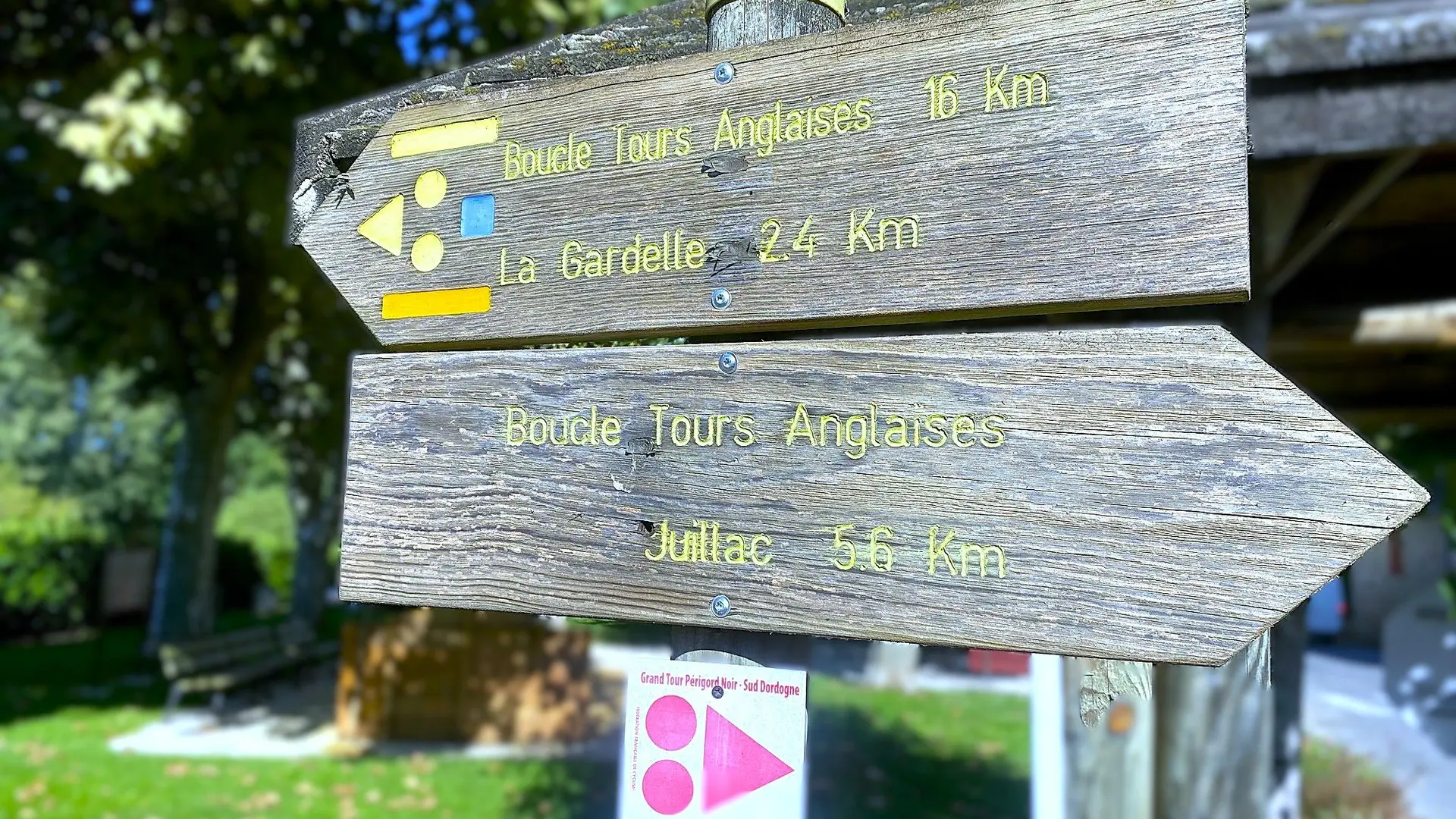 SAINT-LAURENT-LA-VALLEE-Boucle Les Tours Anglaises-Signalétique