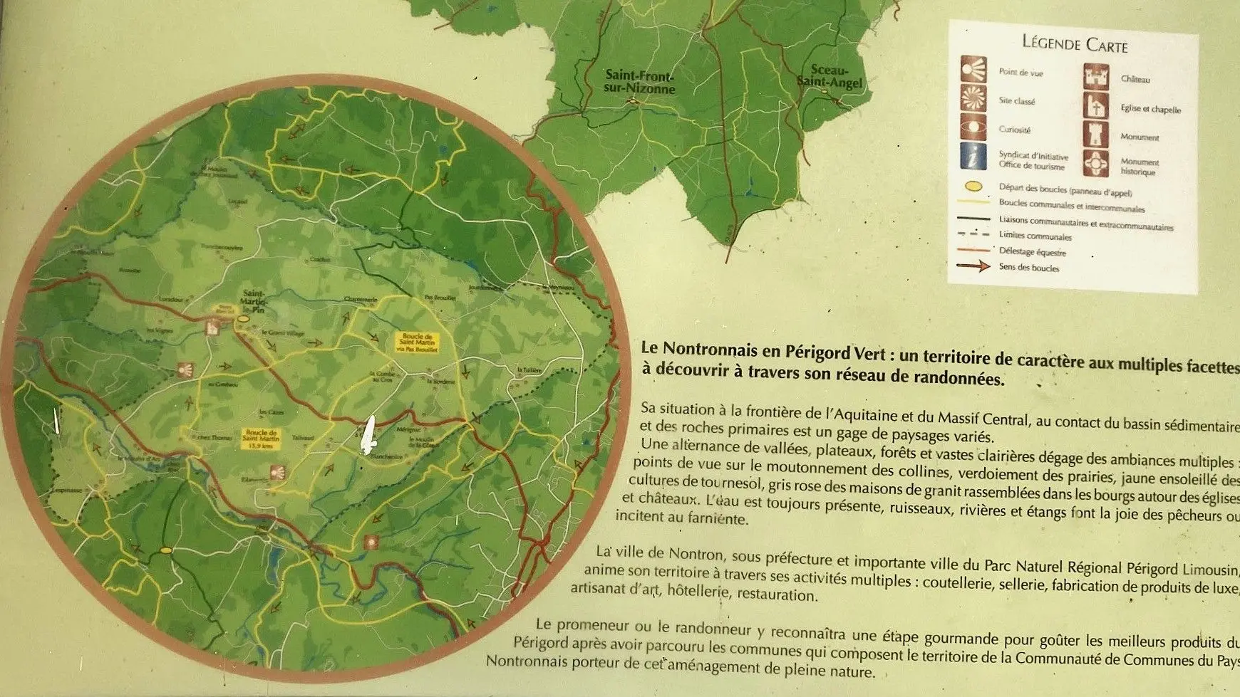 SAINT-MARTIN-LE-PIN-Boucle de Saint-Martin-Panneau d'appel 2