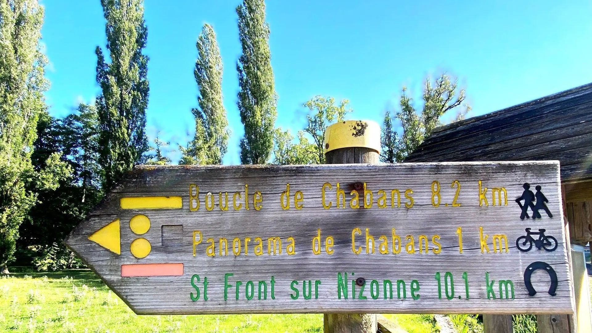 SAINT MARTIAL DE VALETTE-Boucle de Chabans-Signalétique