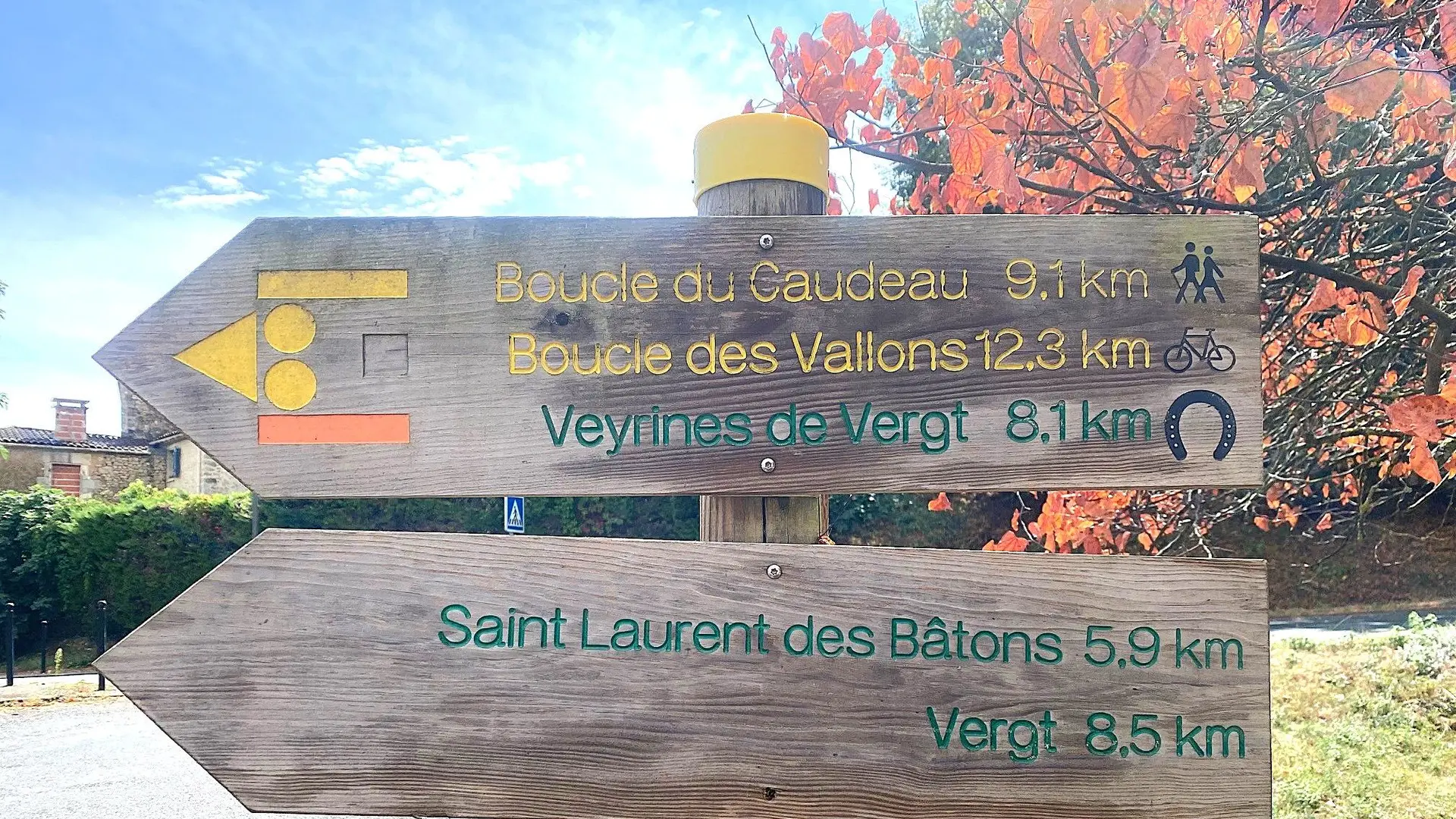 SAINT MICHEL DE VILLADEIX-Boucle des Vallons-Signalétique
