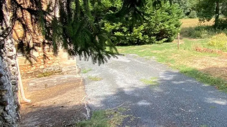 SAINT MICHEL DE VILLADEIX-Boucle du Caudeau-Chemin