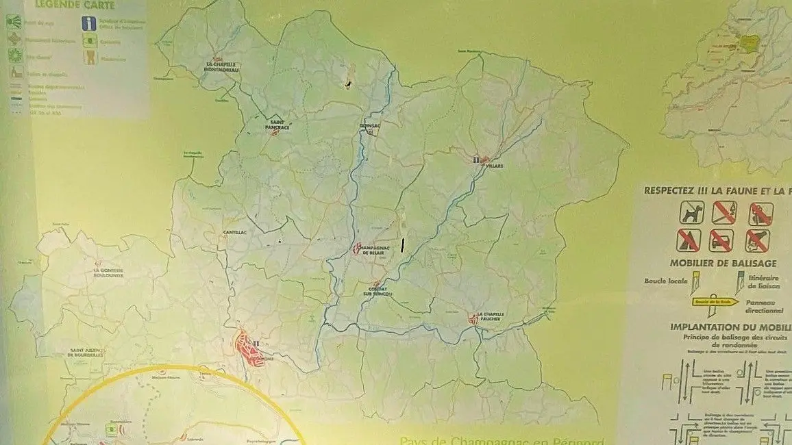 SAINT-PANCRACE-Boucle de Saint-Pancrace-Panneau d'appel