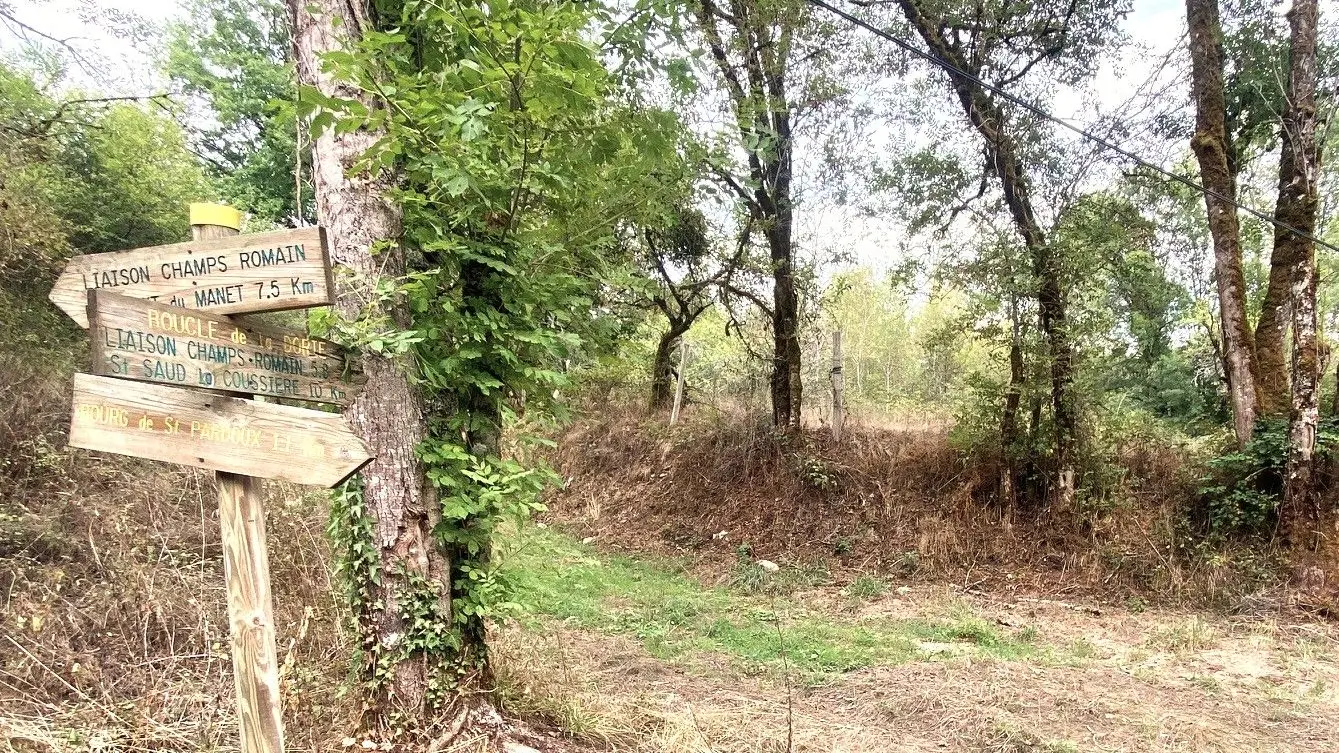 SAINT-PARDOUX-LA-RIVIERE-Boucle de la Dorie-Chemin-Signalétique