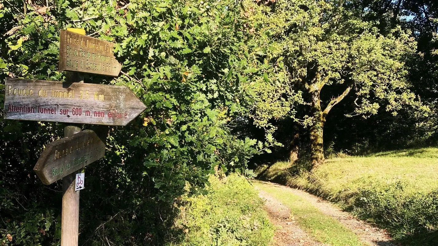 SAINT-RAPHAEL-Boucle du Quinqualou-Chemin-Signalétique