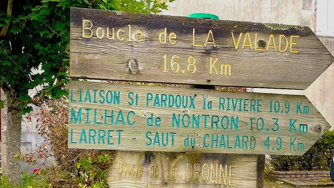 SAINT-SAUD-LACOUSSIERE-Boucle de la Valade-Signalétique 2