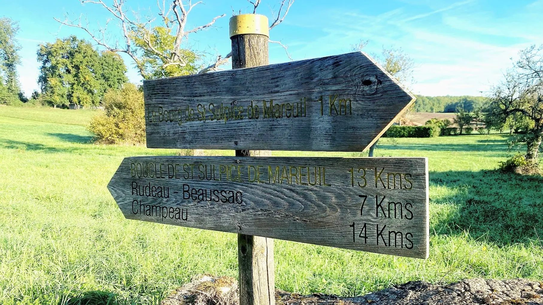 SAINT-SULPICE-DE-MAREUIL-Boucle de Saint Sulpice-Signalétique