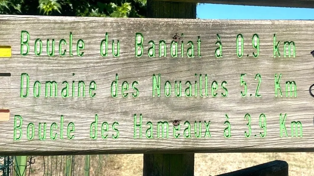 SAVIGNAC DE NONTRON-Boucle du Bandiat-Signalétique