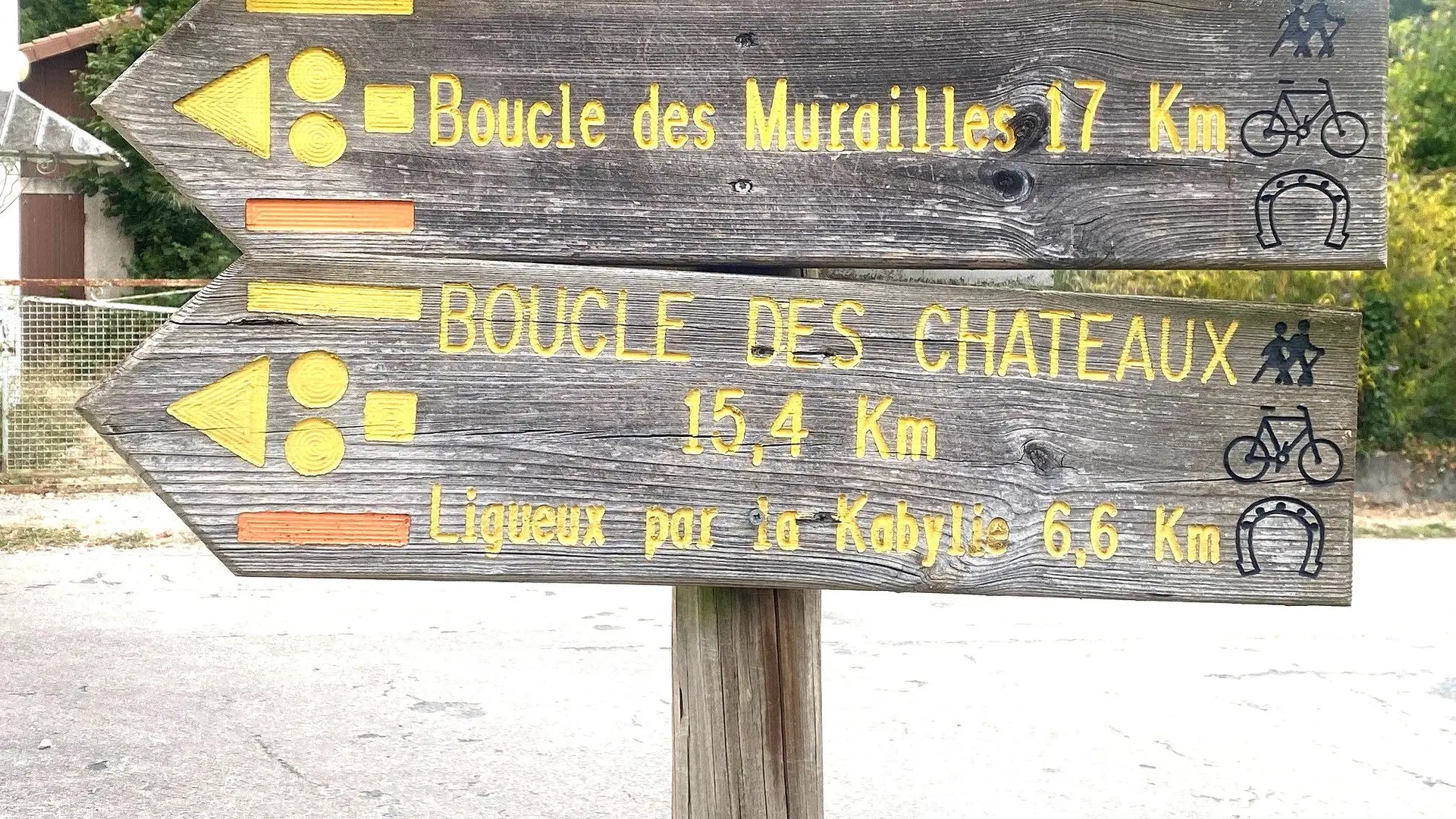 SORGES-Boucle des Murailles-Signalétique