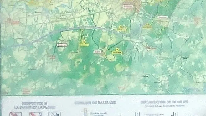 SOURZAC-Boucle des 3 fontaines-Panneau d'appel