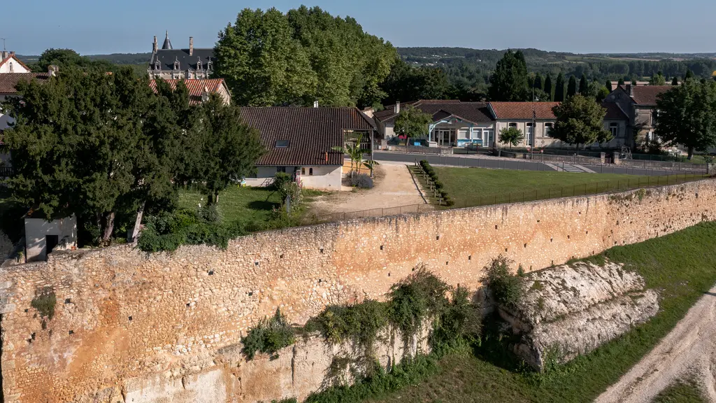 Saint-Aulaye aérien