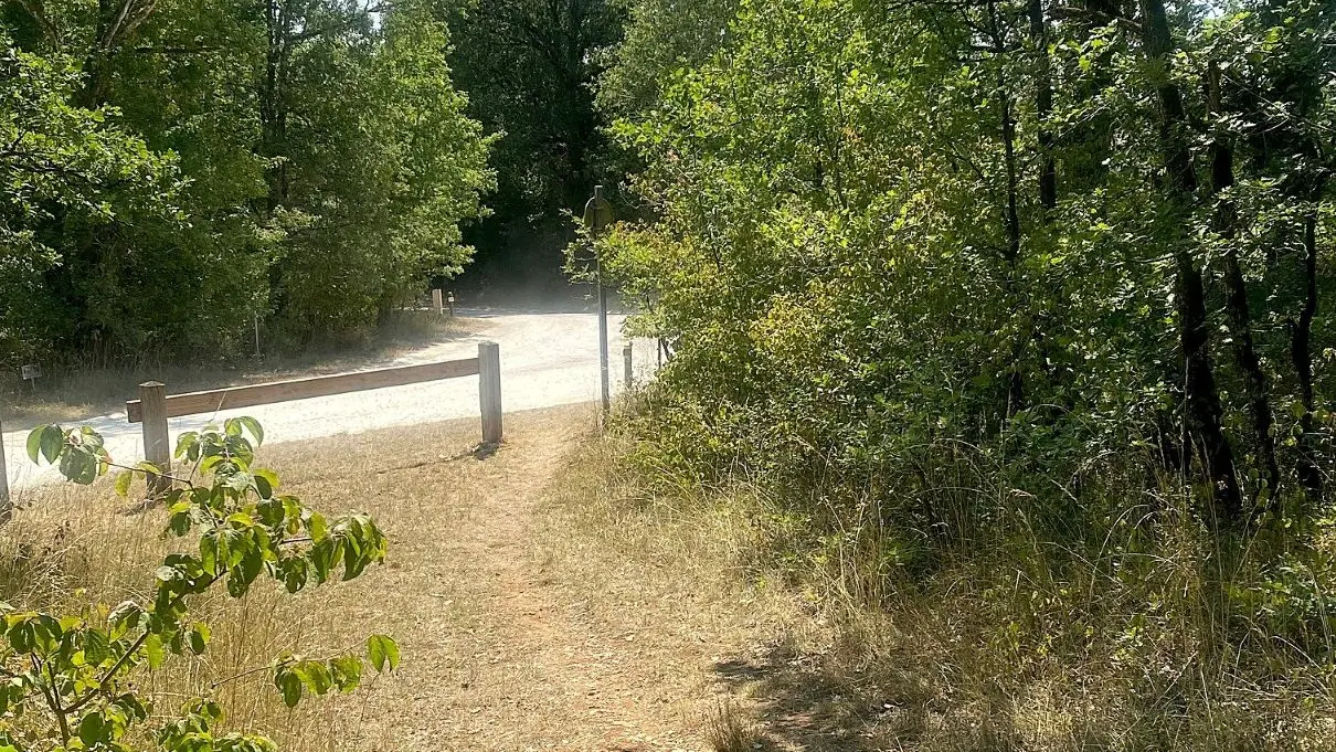 Savignac les églises-Boucle de la Hache-Chemin