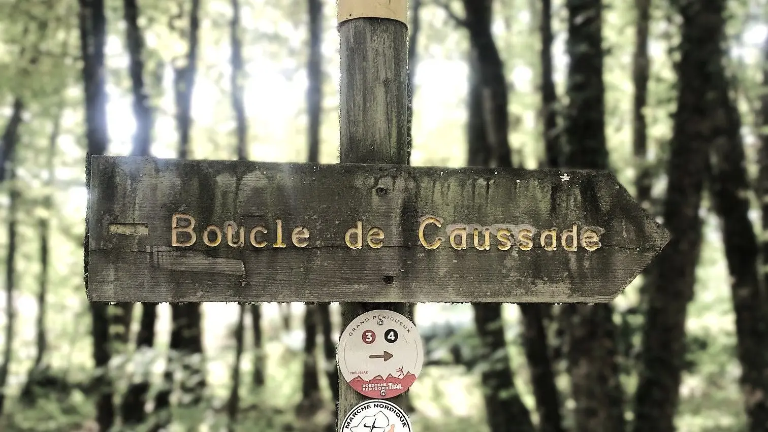 TRELISSAC-Boucle de Caussade-Signalétique trail