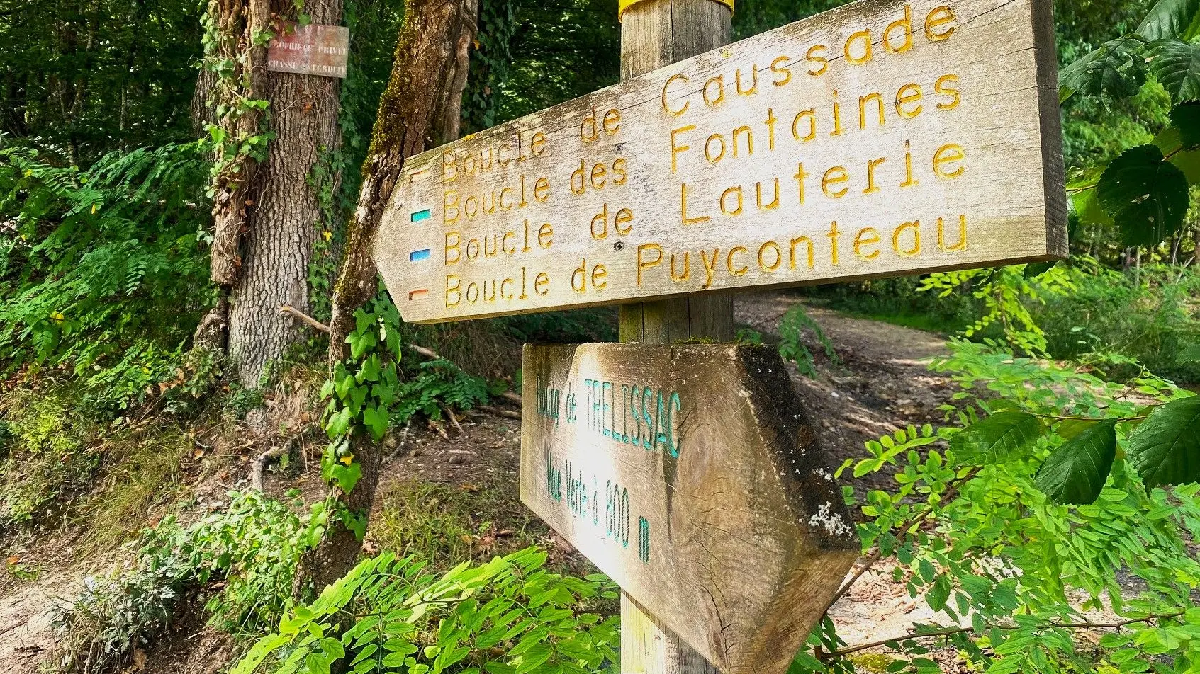 TRELISSAC-Boucle de Caussade-Signalétique