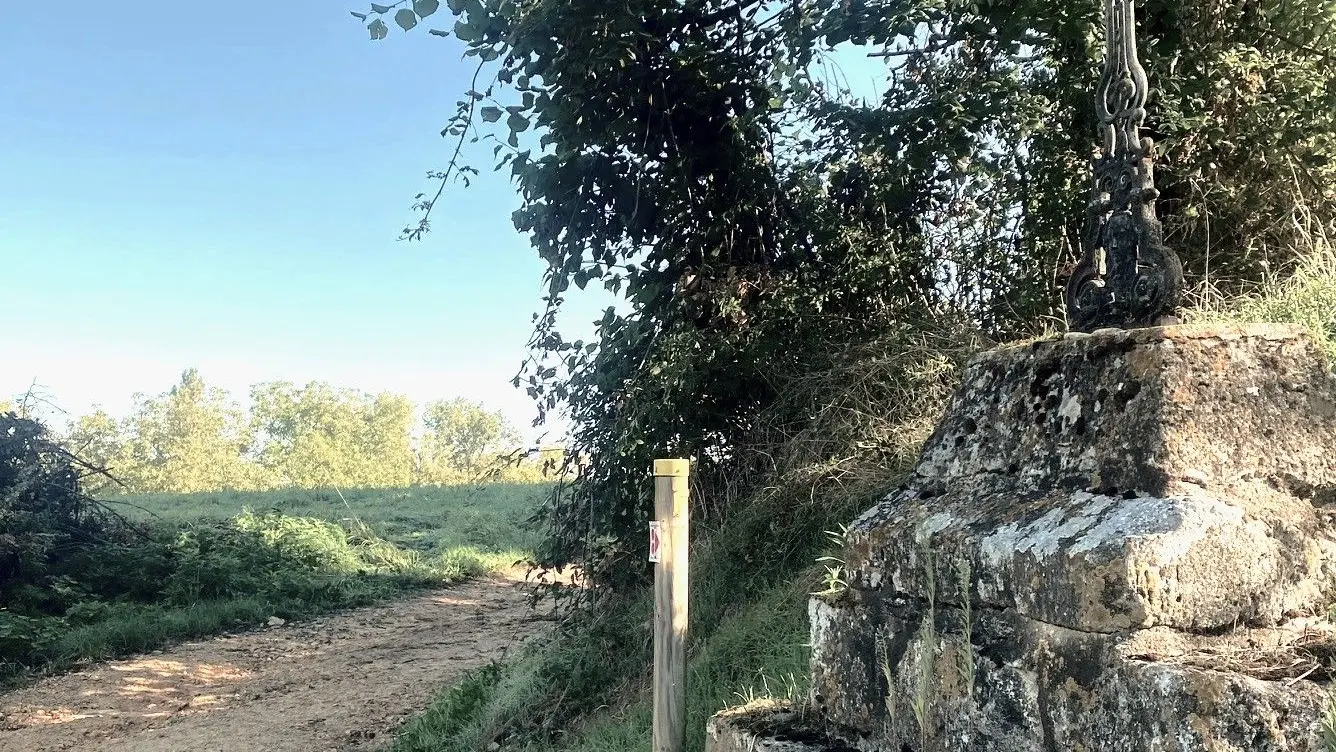 VEYRINES-DE-DOMME-Boucle de Lapeyre-Chemin-Poteau