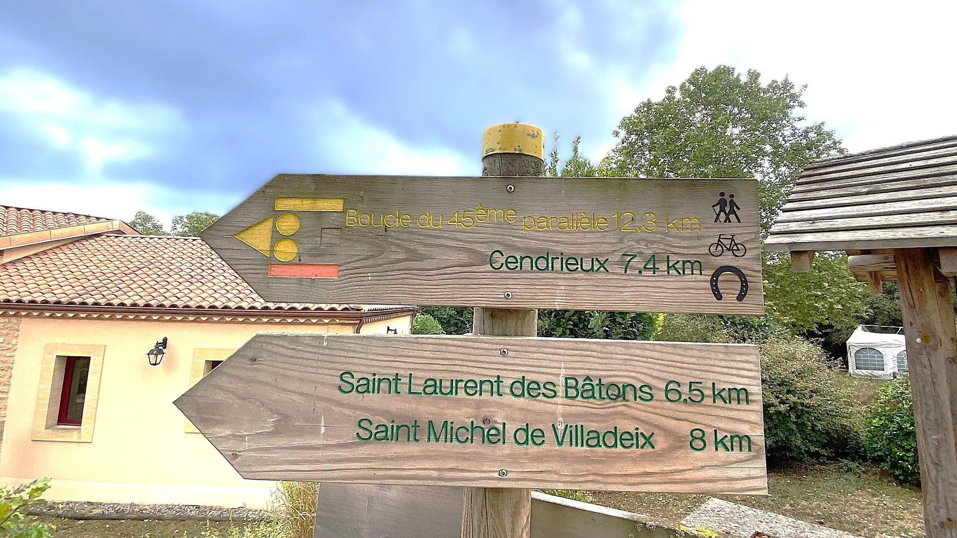 VEYRINES-DE-VERGT-Boucle du 45ème parallèle-Signalétique