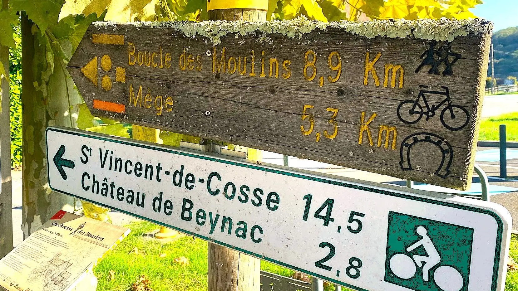 VEZAC-Boucle des Moulins-Signalétique