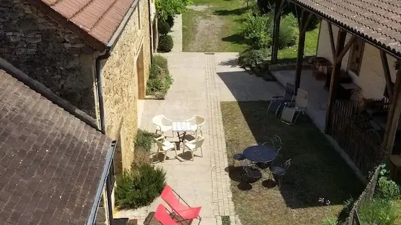 Gîte Parenthèse verte terrasse