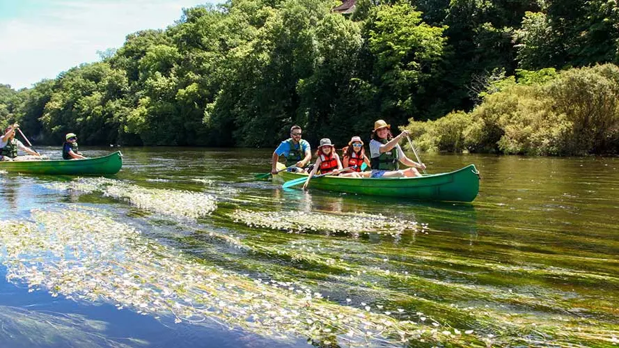 Canoë les 2 rivières à Limeuil